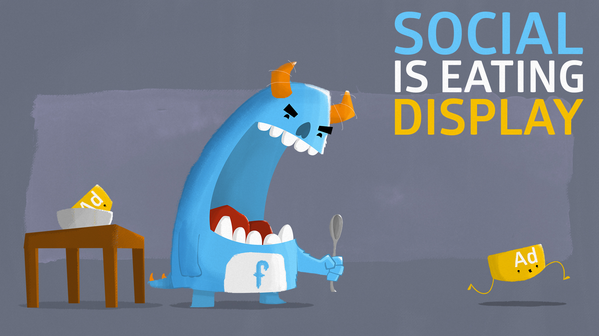 Social Is Eating Display