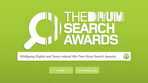 Wolfgang Digital Win Two Awards With Tesco Ireland at Drum Search Awards