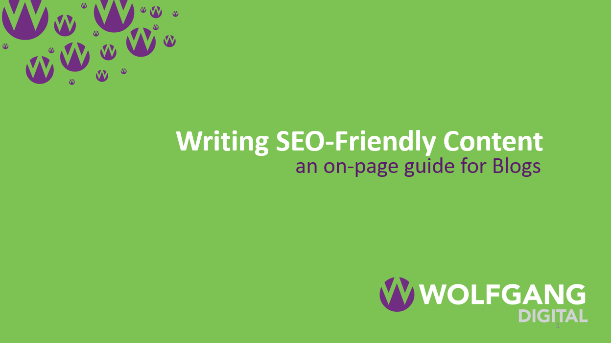 Writing SEO-Friendly Content: An On-Page Guide for Blogs